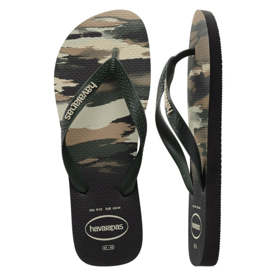 Havaianas Top Camu Black/Olive Green Erkek Terlik