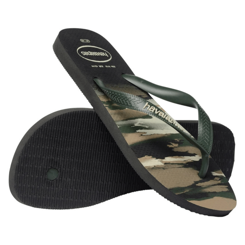 Havaianas Top Camu Black/Olive Green Erkek Terlik