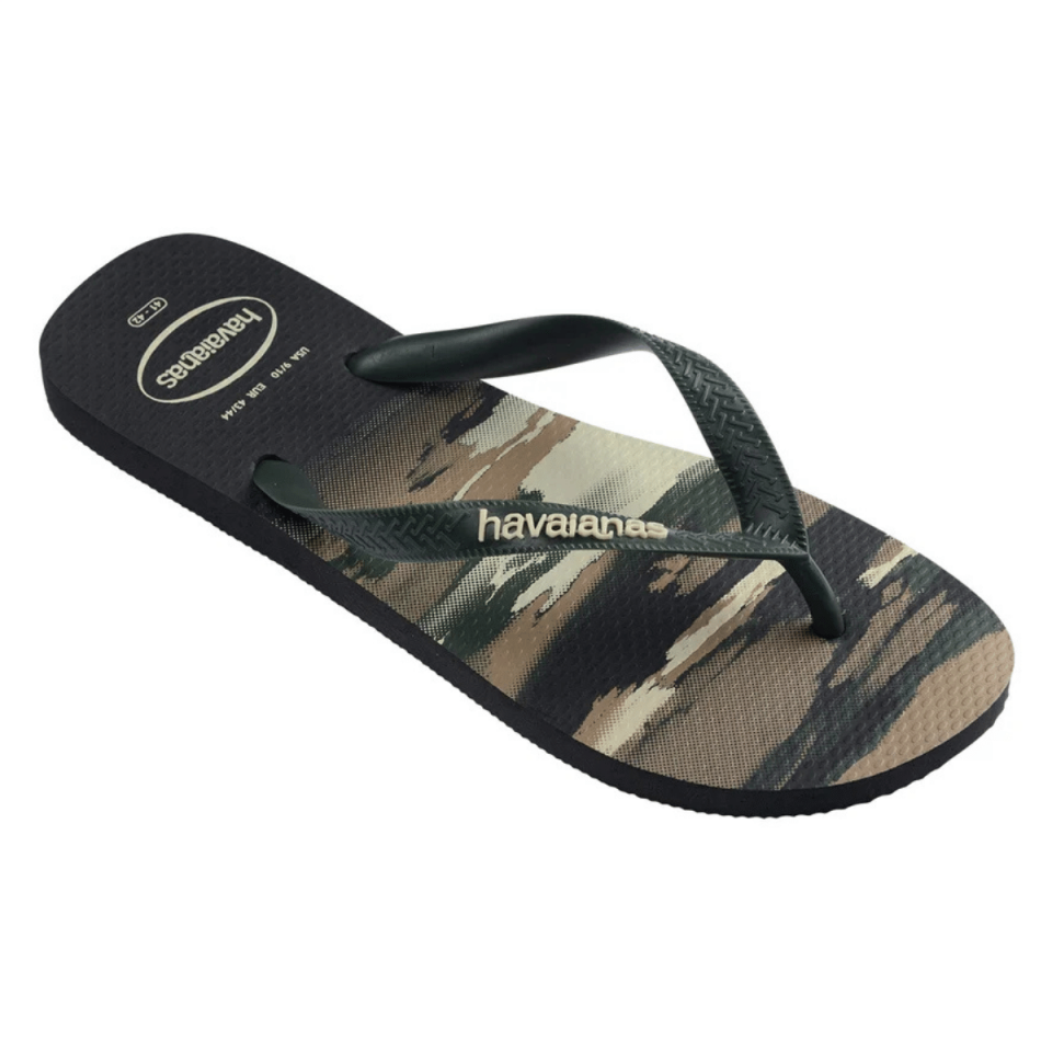 Havaianas Top Camu Black/Olive Green Erkek Terlik