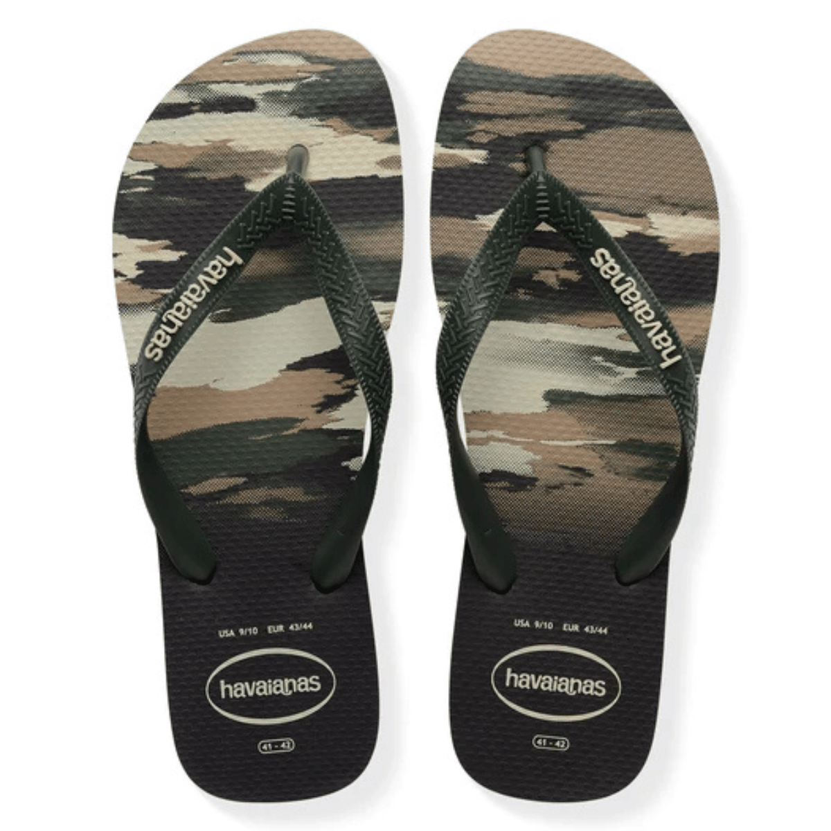 Havaianas Top Camu Black/Olive Green Erkek Terlik