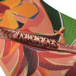 Slim Tropical Turuncu Kadın Terlik