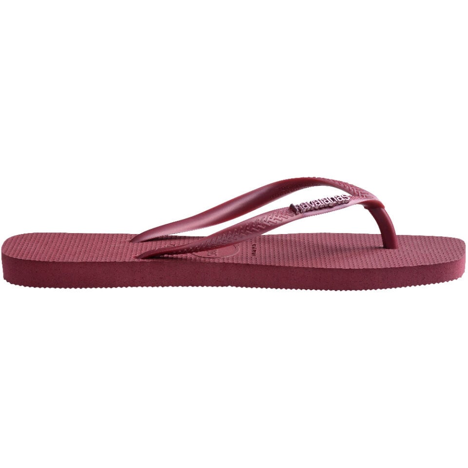 Havaianas Slim Square Logo Metalic Amaranth