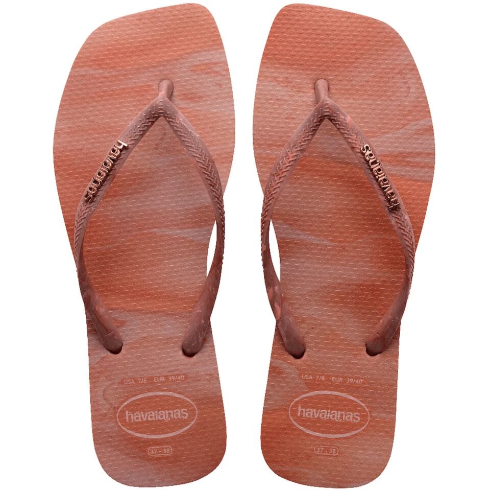 Havaianas Slim Square Trendy Turuncu Kadın Terlik