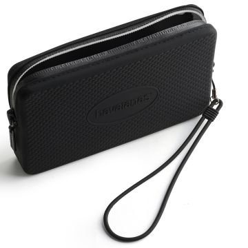 Mini Bag Logo Siyah Plaj Çantası