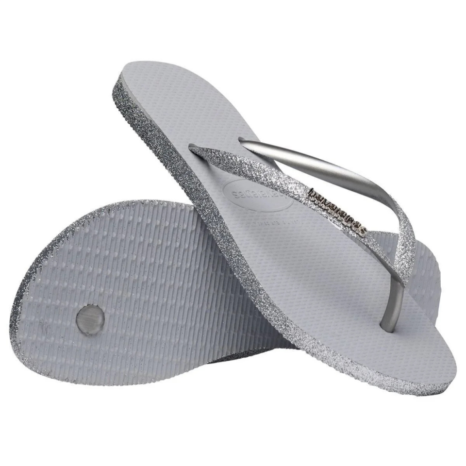 Havaianas Slim Sparkle Ice Grey Kadın Terlik