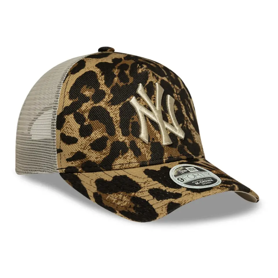 NEW ERA NY Yankees Leopard 940MC AF Trucker Şapka 60856311