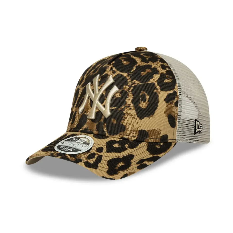 NEW ERA NY Yankees Leopard 940MC AF Trucker Şapka 60856311